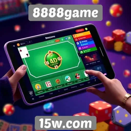 Experiência do usuário na navegação do 8888game